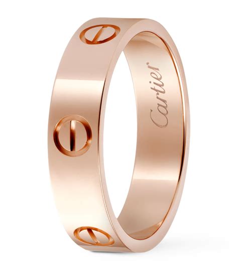 cartier rose gold love ring|cartier love ring engraving.